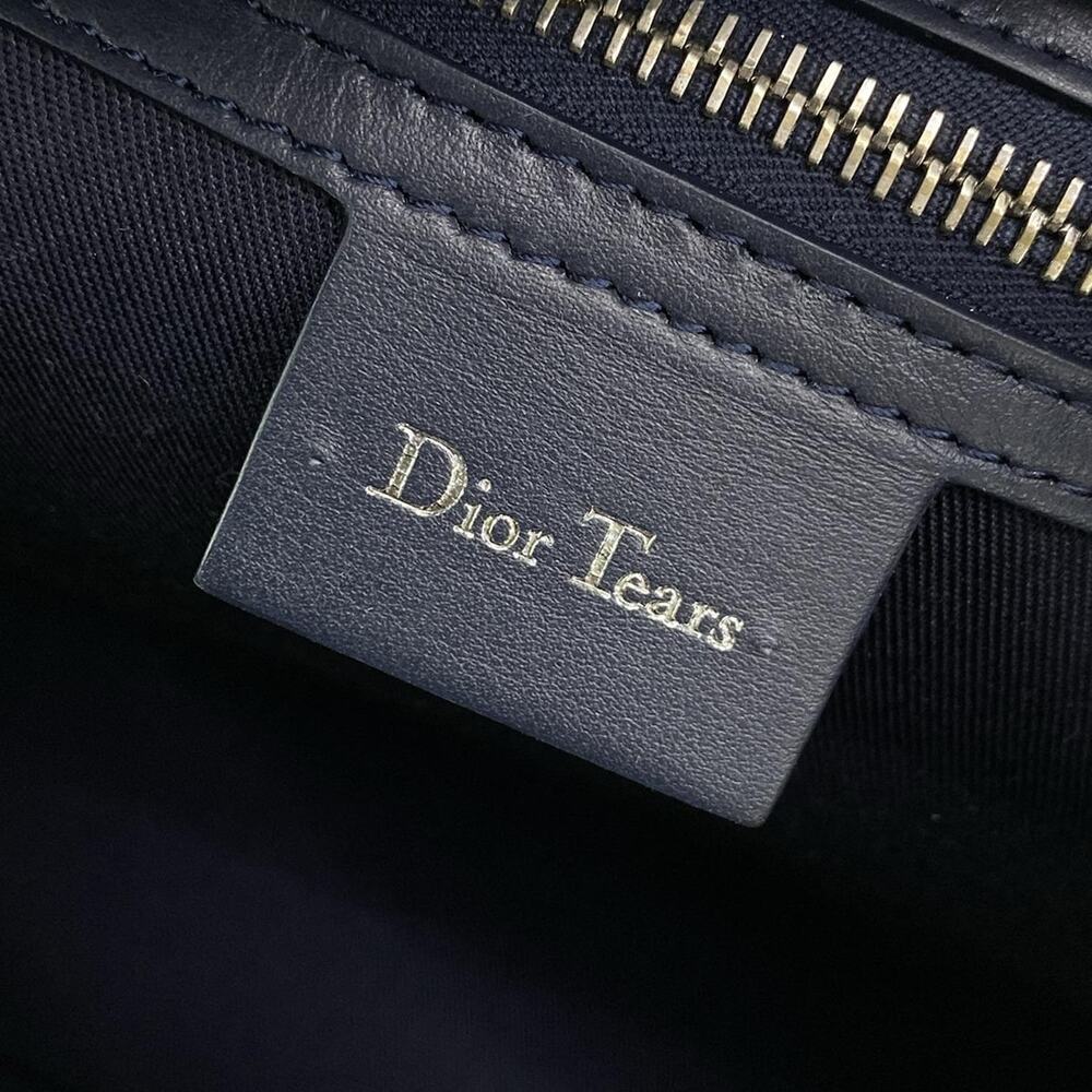Christian Dior DIOR/ChristianDior Rango 50 Boston Bag Navy Dark Navy Multi - Picture 12 of 16